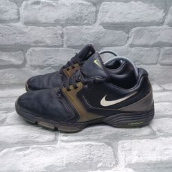 Nike Lunar Saddle Golf Shoes Black Men's Size 10