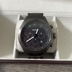 Gray Fossil Chronograph (Men’s Watch) 