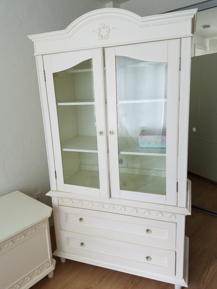 Shabby chic armoire target sales