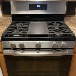 Stainless Steel Ge 30” Gas Stove