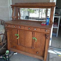 Antique China Buffet / Cabinet