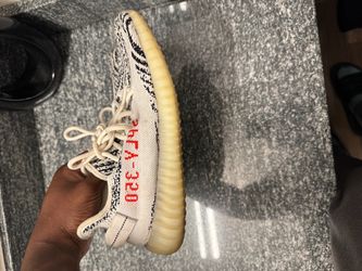 White YZY 350s