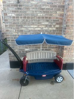 Little Tikes Wagon For Toddlers With Umbrella