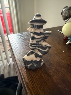 Hand-Carved Stone Witch