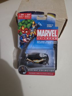 Marvel Universe Punisher 1932 Ford Sedan Diecast Car