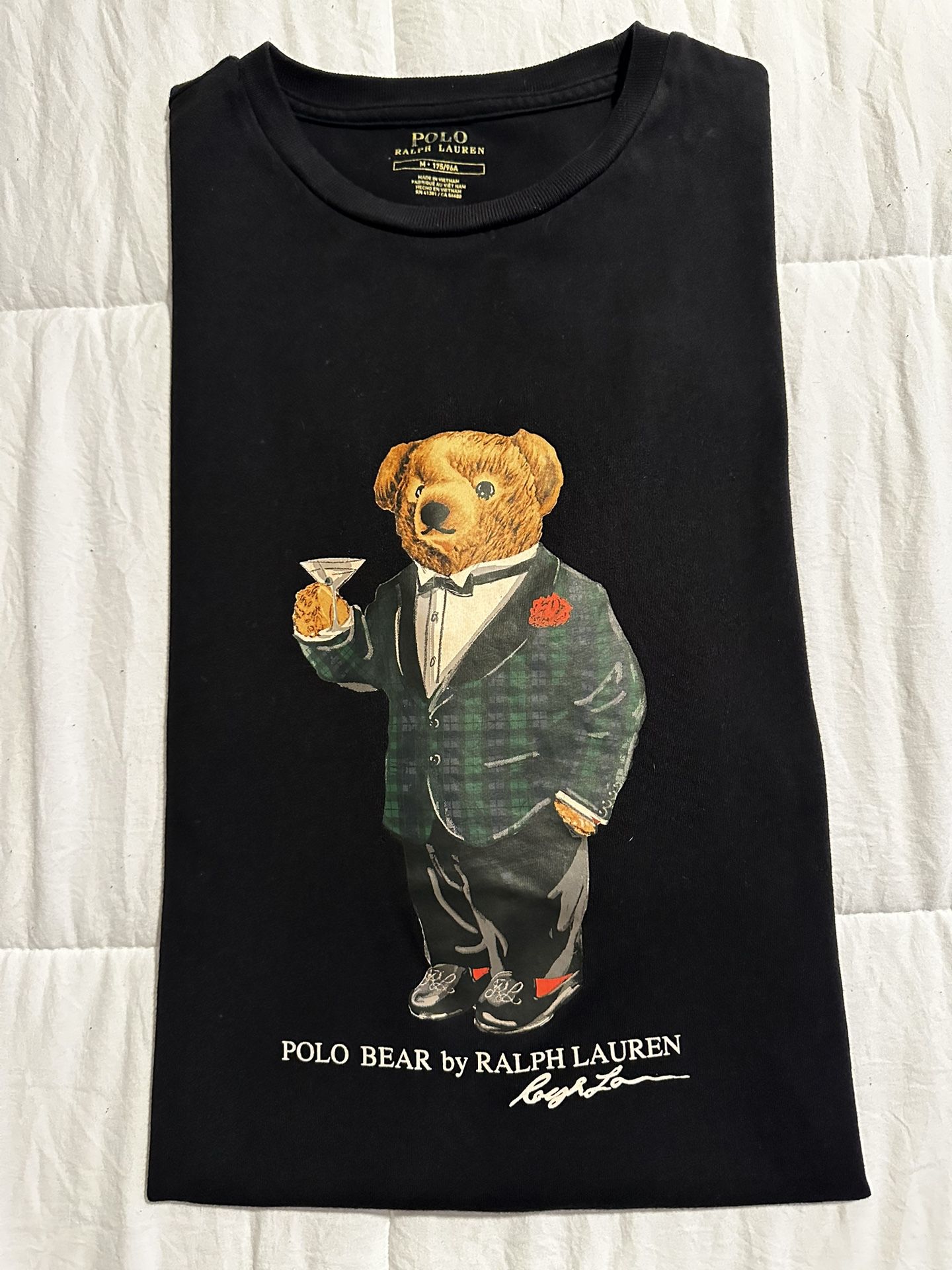 Polo Ralph Lauren polo bear martini T-shirt