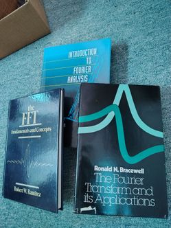 3 Books on Fourier Transform & Analysis