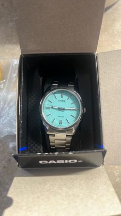 Casio “Tiffany Blue” quartz watch MTP-1302PD-2A2VEF