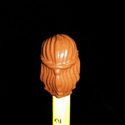(New) Lego Light Brown Braided Hair