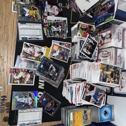 Card LOT all sports , inserts , relics , numbered , refractors and base