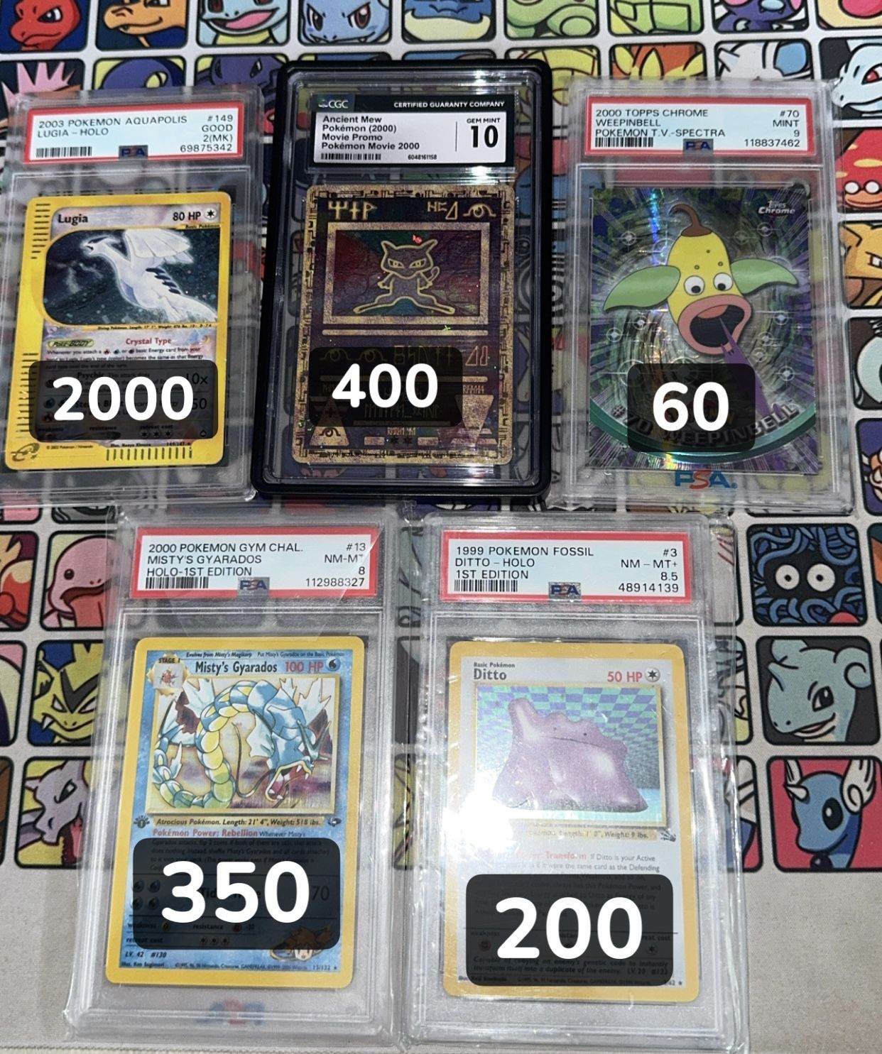 Psa Slabs Pokémon For Sale