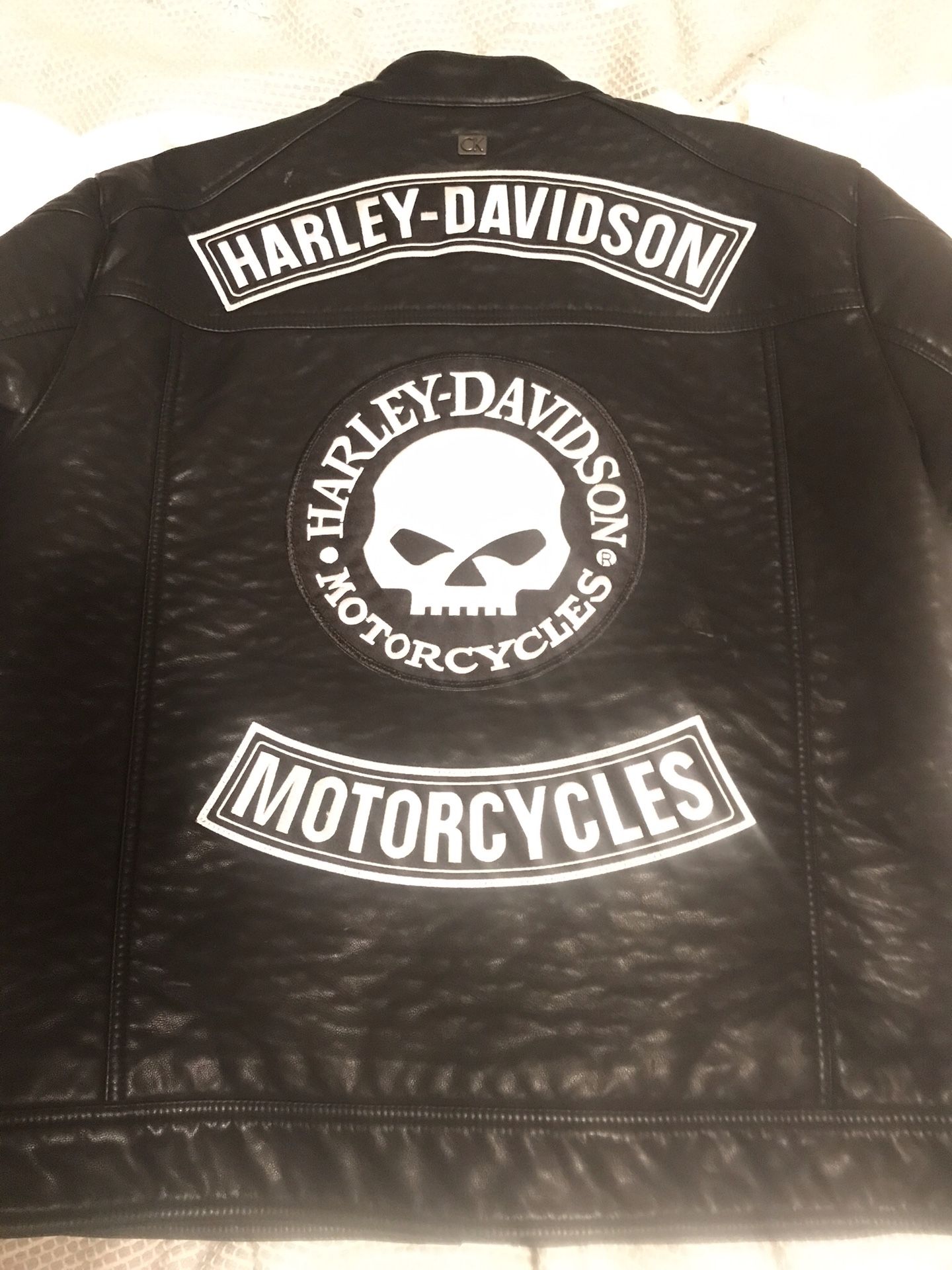 Custom Harley Davidson Leather Jacket