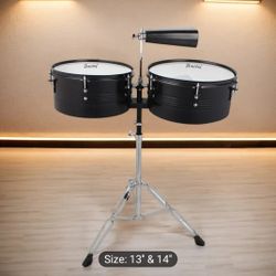 Still in The Box. New Timbales Set 13" And 14"
