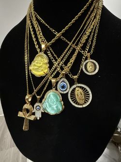 14K GOLD BONDED CHAINS • GUARANTEED TO NEVER FADE OR TARNISH • GOLD BONDED BY ME