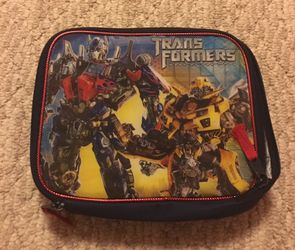 Trans Formers lunch bag