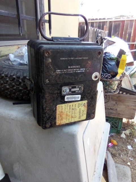 Vintage Navy Multi Meter