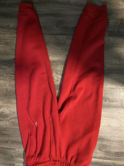 Jordan Red Sweatpants