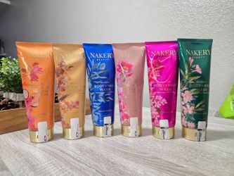 Nakery Beauty SkinFirm Body + Hair Wash Set of 6
