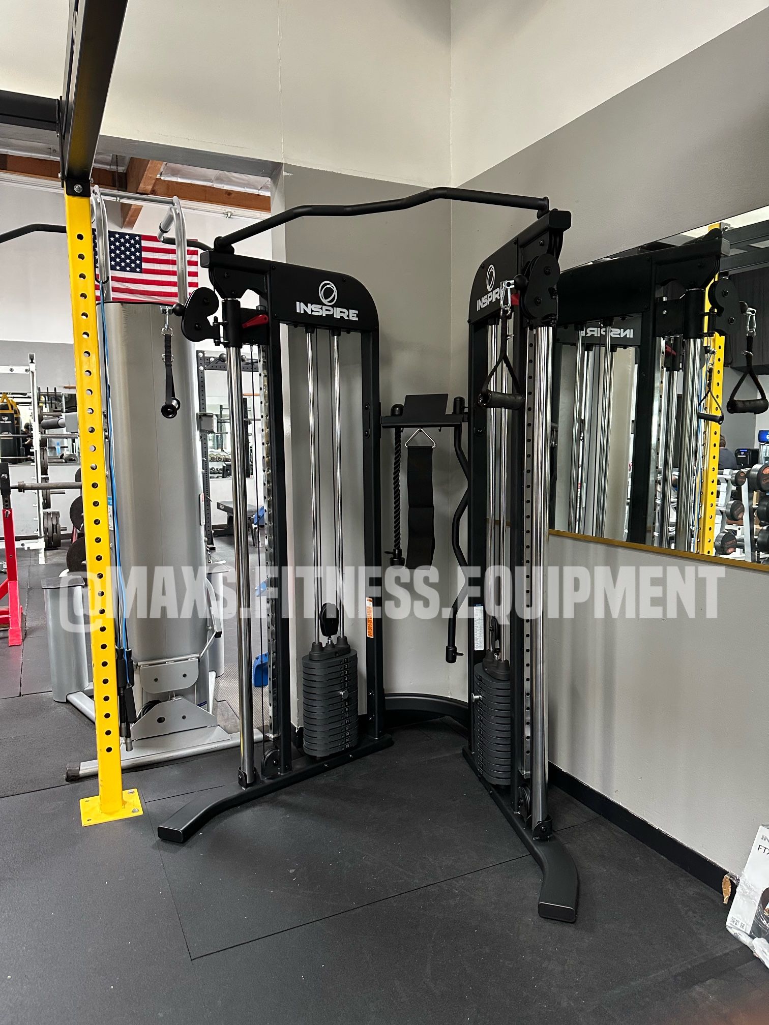 NEW INSPIRE FTX FUNCTIONAL TRAINER WITH ATTACHMENTS