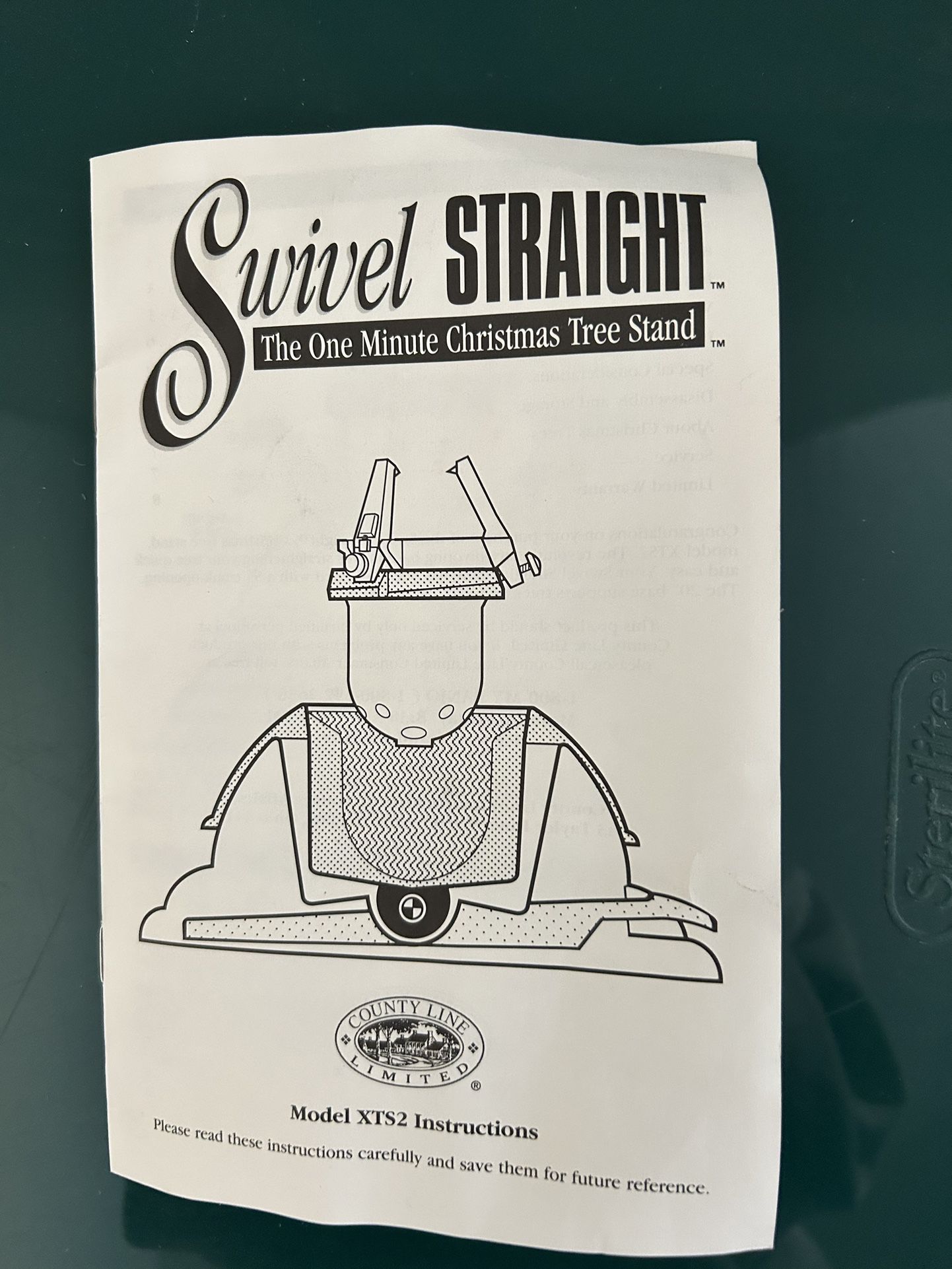 Swivel Straight One Minute Christmas Tree Stand