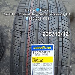 WOWZERZ!! 😲 235 40 19 GOOD-YEAR EAGLE TOURING 💥 Crazy price!!!