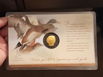 Ducks Unlimited Sponsor Pin