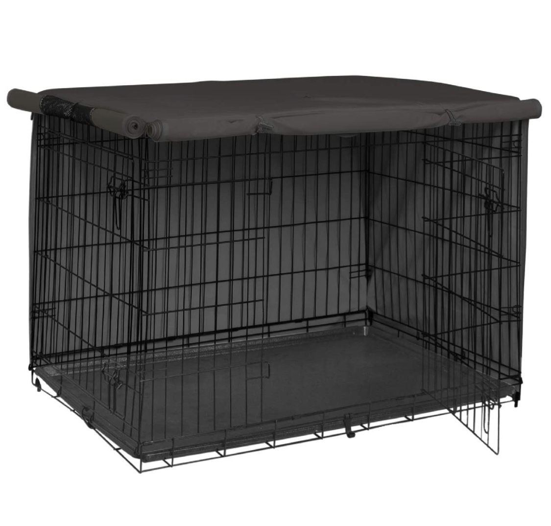 Dog crate 36” w/ cover