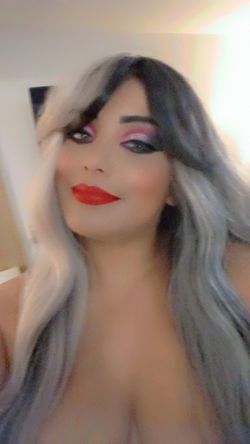 $20 Blonde With Black Streaks WIG