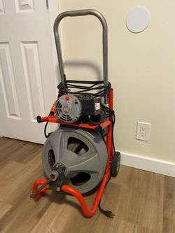 RIDGID K-400-T2 Drum Machine Drain Cleaner