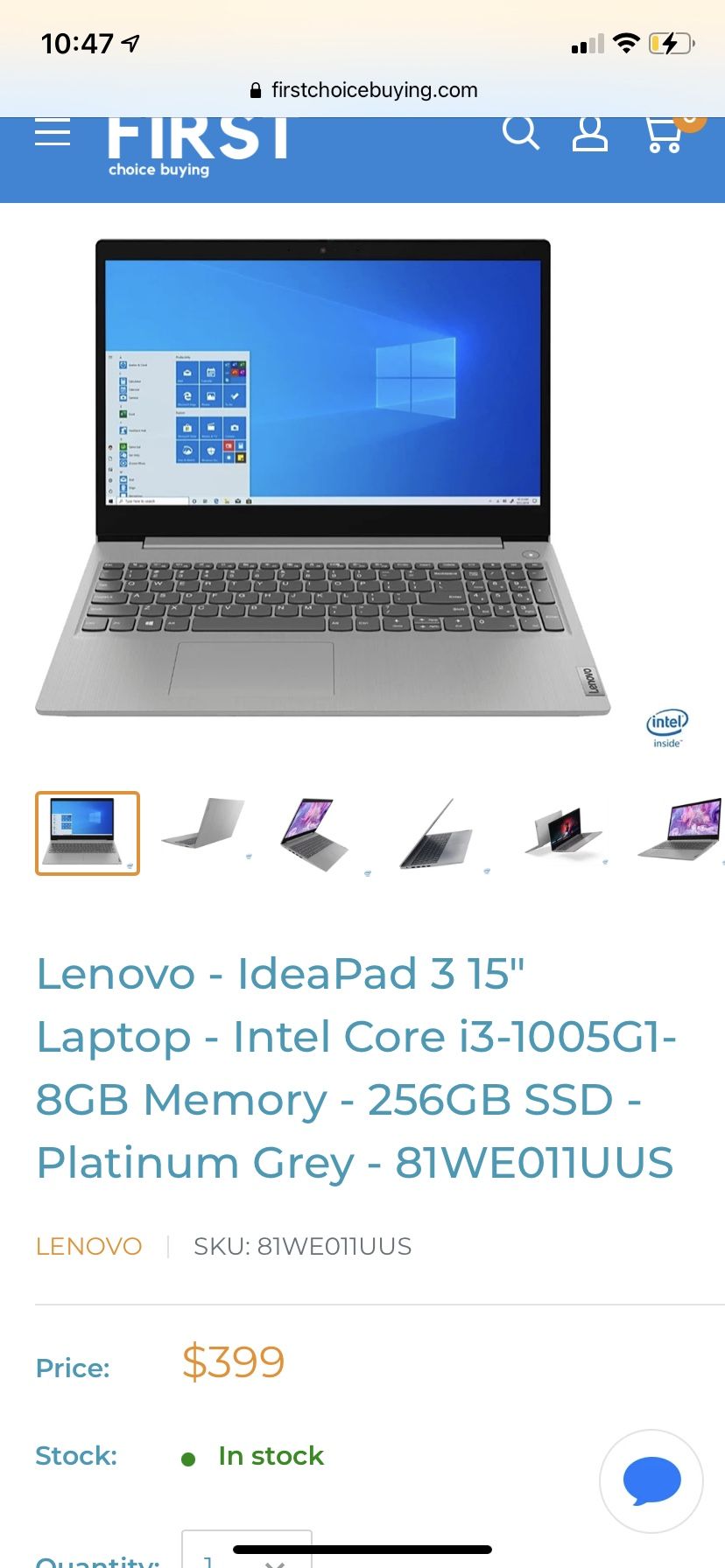 Lenovo Idea Pad 3