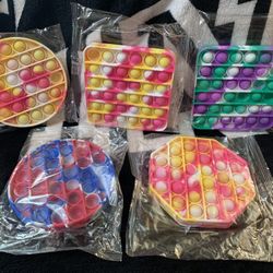 Tie dye Fidget Poppers 