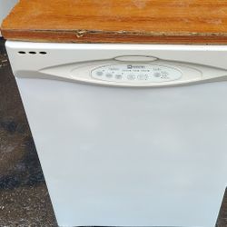 Clean! White Maytag Portable Dishwasher!