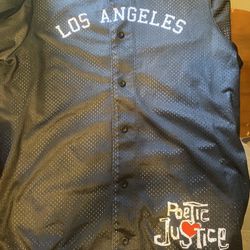 Los Angeles Poetic Justice Baseball Style Jersey (Tupac)