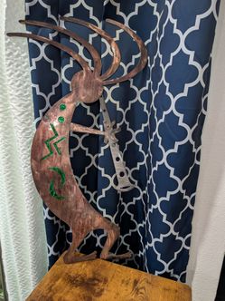 Kokopelli Dancer Metal Wall Art-Very Cool!