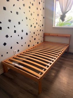 ikea Wood bed frame