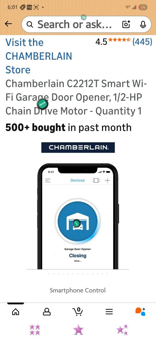 Smart Wi-fi Garage Door Opener