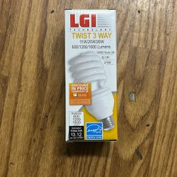 LGI Twist 3 Way Bulbs 