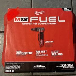 Milwaukee New Pex Expander m12 Fuel Brushless 