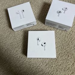 Airpods (Gen2 -$40, Gen 3- $50, Pro2-$60) SEALED