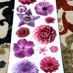 Hobby Lobby 3ft Flower Wall Decals New In Package 