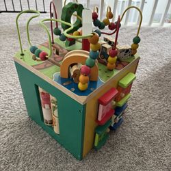 Baby Toy Wooden Box 