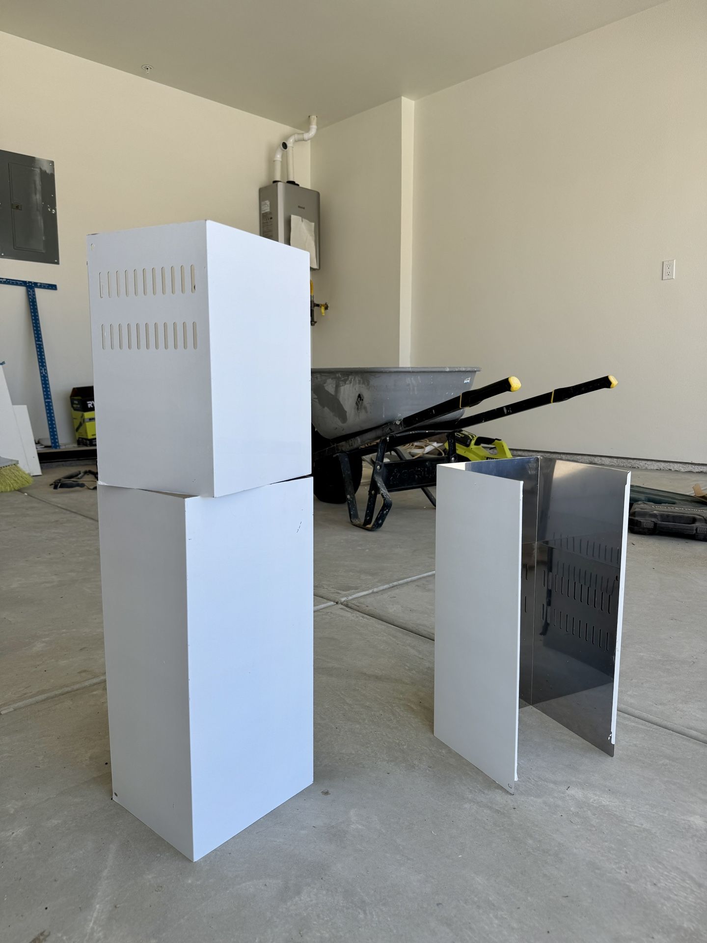 Range Hood Duct Cover - Stainless Steel