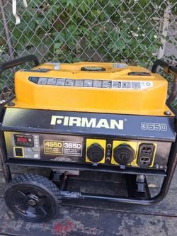 Generator price firm