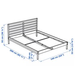 IKEA MANDAL Queen Bed Frame