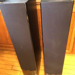 Energy Connoisseur CF-70 Floor Speakers Yamaha And Sony CD