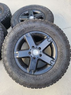 18" MERCEDES G500 G WAGON WHEELS RIMS TIRES