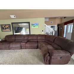Power Reclining Sectional from Macys