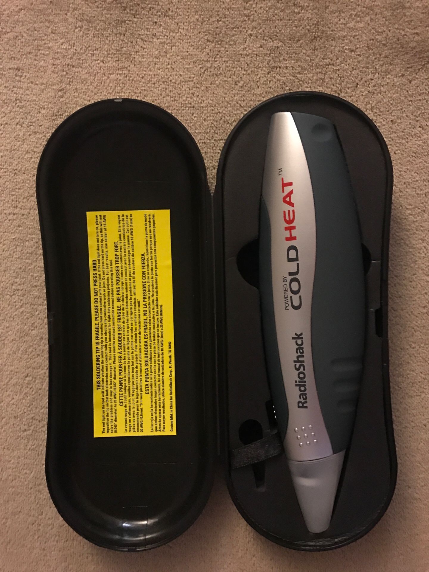 Radio Shack Cold Heat Soldering Iron for Sale in Glendale, CA OfferUp