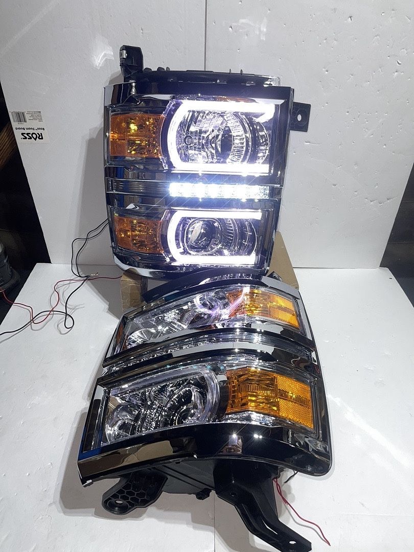 Chevy Silverado LED Headlights For 2014 To 2015