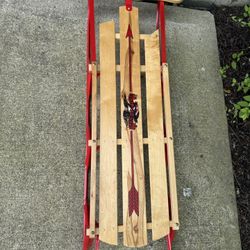 Flexible Flyer Sled in good shape!  